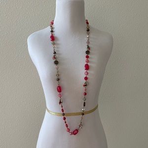 WHBM beaded necklace